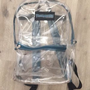 TrailMaker Classic clear backpack for school.